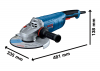 Szlifierka kątowa Bosch Professional GWS 27-230 J 2700W